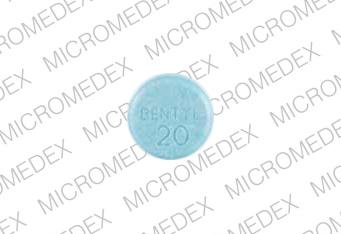 Pilule BENTYL 20 c'est du Bentyl 20 mg