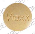 Vioxx 25 mg Vioxx MRK 110 Back
