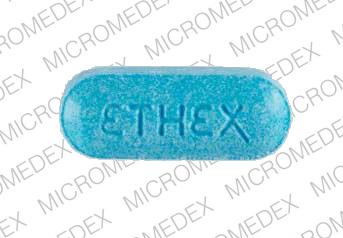 Pill ETHEX 214 is Guaifenex PSE 60 600 mg / 60 mg