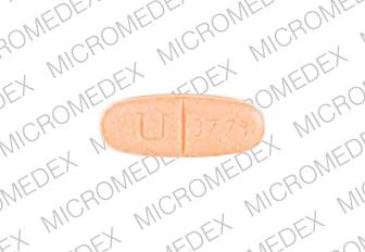 Pill U 3773 U 3773 is Ogen 1.25 1.5 mg