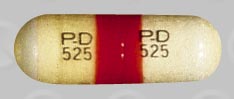 La píldora PD 525 PD 525 es Celontin Kapseals 300 mg