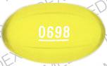 Pill 0698 Yellow Oval is Tessalon