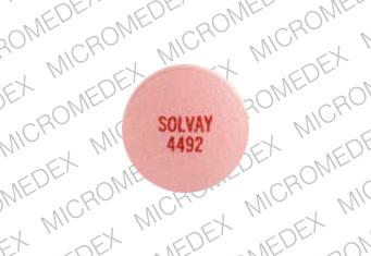 Lithobid 300 mg SOLVAY 4492 Front