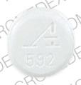 Pill A 592 White Round is Zanaflex