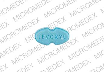 Pill LEVOXYL dp 137 Blue Elliptical/Oval is Levoxyl