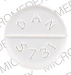 Baclofen 20 mg 20 DAN 5731 Back
