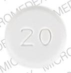 Baclofen 20 mg 20 DAN 5731 Front