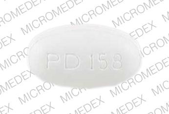 Pill PD 158 80 White Elliptical/Oval is Lipitor