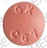 Pill GX CG7 is Malarone pediatric 62.5 mg / 25 mg