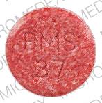 Pill BMS 37 Red Round is Trimox