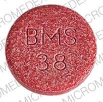 Pill BMS 38 Pink Round is Trimox