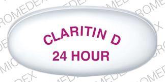 Claritin-D 24 hour 10 mg / 240 mg CLARITIN D 24 HOUR