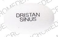 Pill DRISTAN SINUS White Oval is Dristan sinus