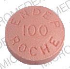 Pill ENDEP 100 ROCHE Pink Round is Endep