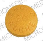 Pill ENDEP 50 ROCHE Yellow Round is Endep