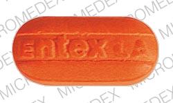 Entex LA 400 mg / 75 mg 033 033 ENTEX LA Back