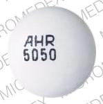 Pill AHR 5050 White Round is Entozyme