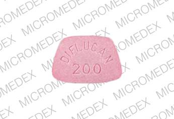 Diflucan 200 mg DIFLUCAN 200 ROERIG Front