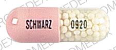 Pill SCHWARZ 0920 is Dilatrate-SR 40 mg