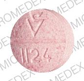 Pill logo 1124 Pink Round is Dilor-G