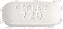Pill COPLEY 720 White Elliptical/Oval is Diltiazem Hydrochloride