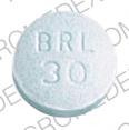 Diltiazem Hydrochloride 30 mg 3101 BRL 30