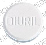 Diuril 500 mg DIURIL MSD 432 Back