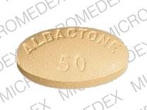 Aldactone 50 mg ALDACTONE 50 SEARLE 1041 Front