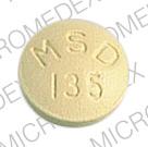 Pílula MSD 135 é Aldomet 125 MG