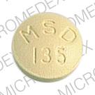 Pastilla MSD 135 es Aldomet 125 MG