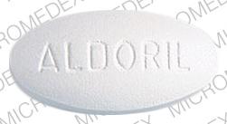 Aldoril d50 50 mg / 500 mg ALDORIL MSD 935 Back