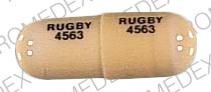 Pill Rugby 4563 Rugby 4563 White Capsule/Oblong is Doxepin HCl