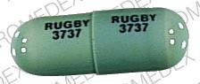 Pill RUGBY 3737 RUGBY 3737 Blue Capsule-shape is Doxepin HCl