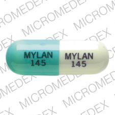 Doxycycline hyclate 50 mg MYLAN 145 MYLAN 145