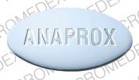 Pill ANAPROX ROCHE is Anaprox naproxen sodium 275 mg
