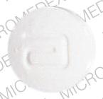 Pill Logo AD White Round is Peganone