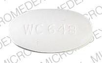 Pill WC 648 White Elliptical/Oval is Penicillin V Potassium