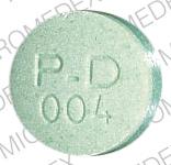 Pill P-D 004 Green Round is Peritrate SA