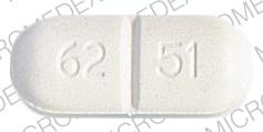 Pill AHR 62 51 White Oval is Phenaphen 650 with codeine