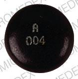 Pill Imprint A 004 (Phenazopyridine Hydrochloride 200 mg)