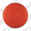 Pill 274 MYLAN Orange Round is Phenazopyridine Hydrochloride