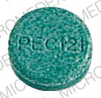 Pill PEC 121 is Phenerbel-S belladonna extract 0.2 mg / ergotamine 0.6 mg / phenobarbital 40 mg