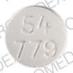 Pill 54 779 White Round is Phenobarbital