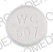 Pill WC 607 White Round is Phenobarbital