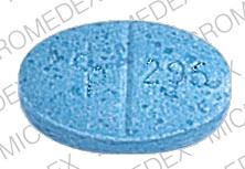 Pill dp 295 Blue Oval is Guaifenesin and phenylpropanolamine