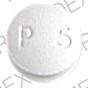 Pill G P5 White Round is Pindolol