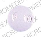 Pindolol 10 MG G P 10 Front