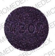 Pill 4307 Purple Round is Polyvitamin with   fluoride