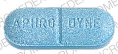 Pill APHRO DYNE Blue Capsule-shape is Aphrodyne