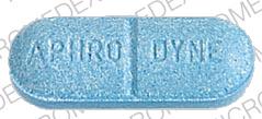 Pill APHRO DYNE Blue Capsule/Oblong is Aphrodyne